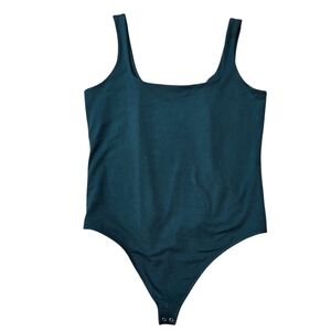 Abercrombie F& Fitch Soft A&F Collection Teal Green Sleeveless Bodysuit XL